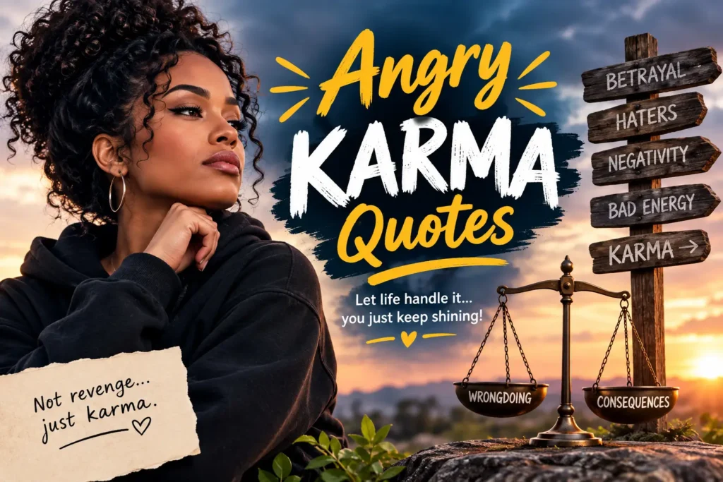 Angry Karma Quotes