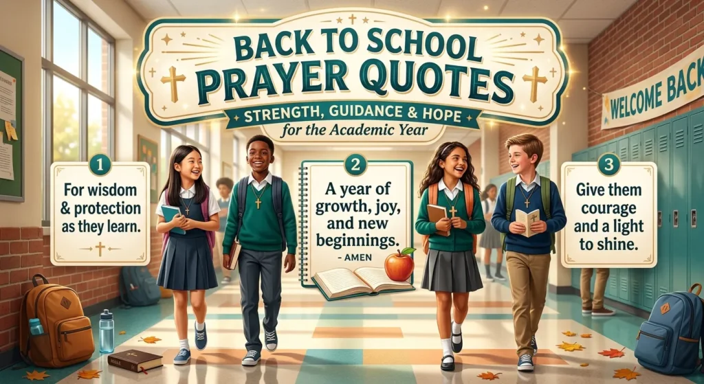 Back to School Prayer Quotes