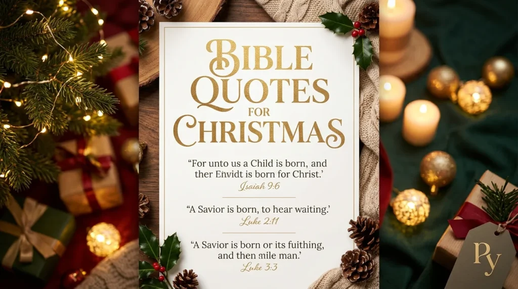 bible quotes for christmas